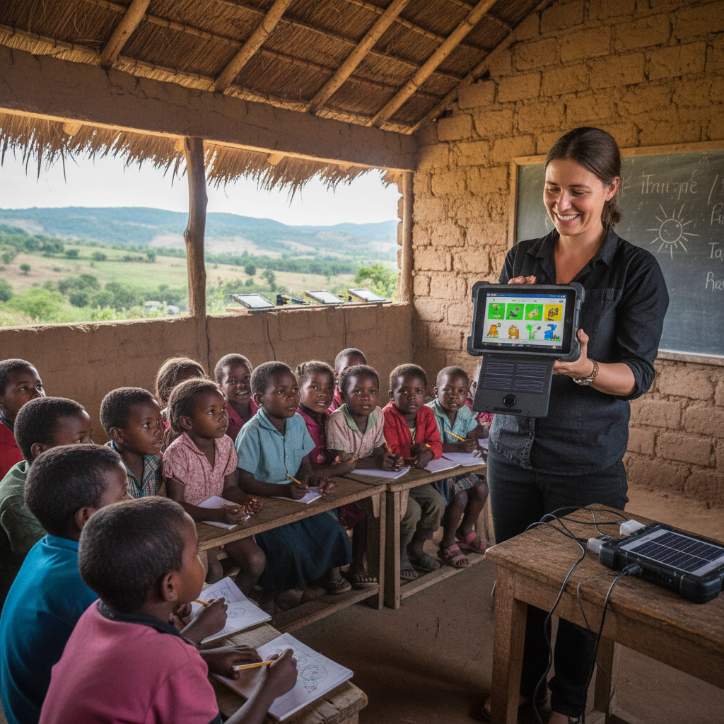 No Internet? No Problem Anymore: As Offline EdTech Is Reaching the Last Mile in Alberta
