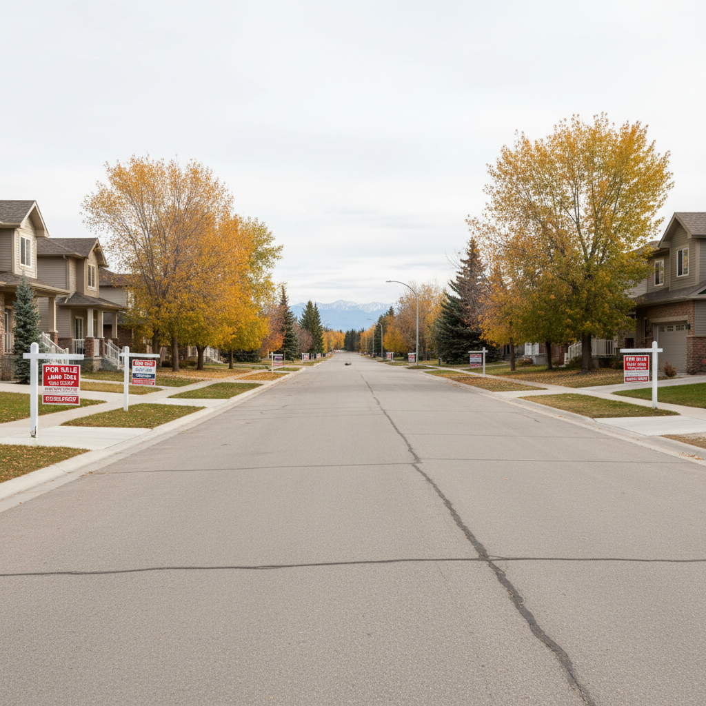Why Alberta’s Housing Market Is Freezing in 2025