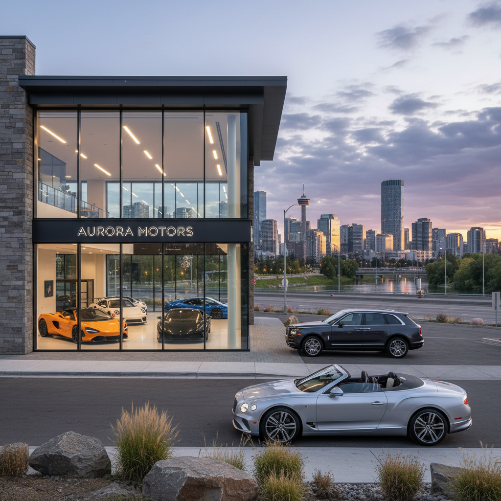 Alberta’s Luxury Auto Industry Feels the Impact of Trump’s Trade Policies