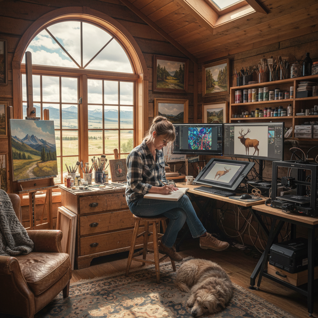 Alberta Artists Embrace AI While Keeping Their Voice