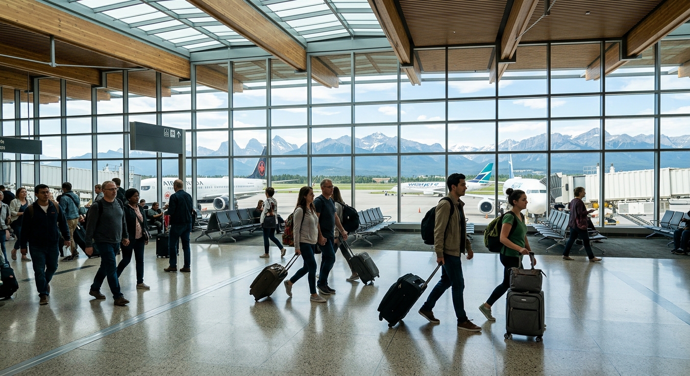 Passenger Numbers at Canadian Airports Rise in 2025, with Alberta Hubs Showing Strong Growth